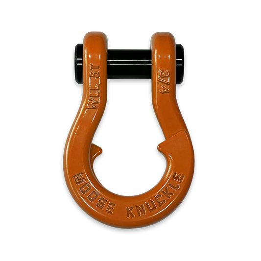 Obscene Orange Jowl Shackle Tool-Free Off-Road Recovery
