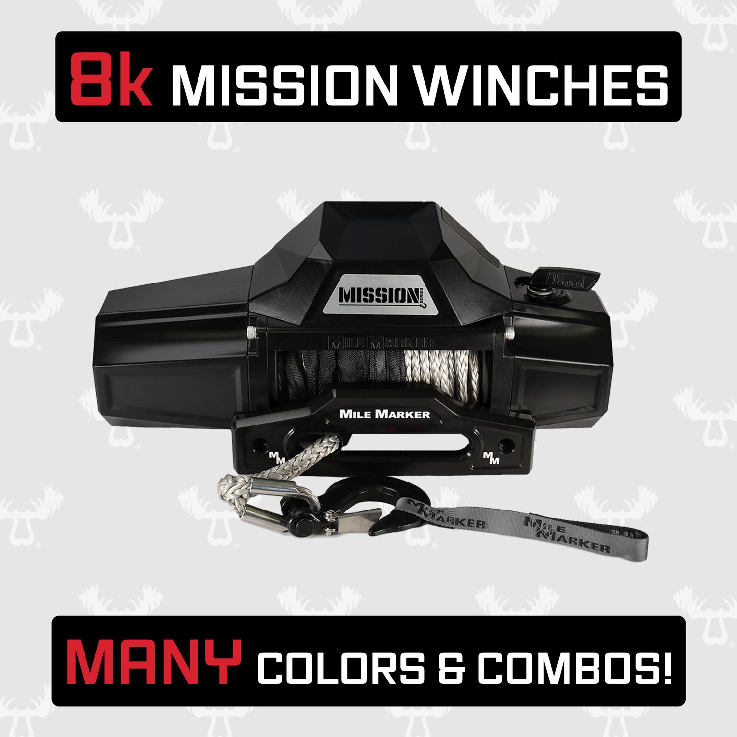 Mile Marker Mission 8,000lb Winch