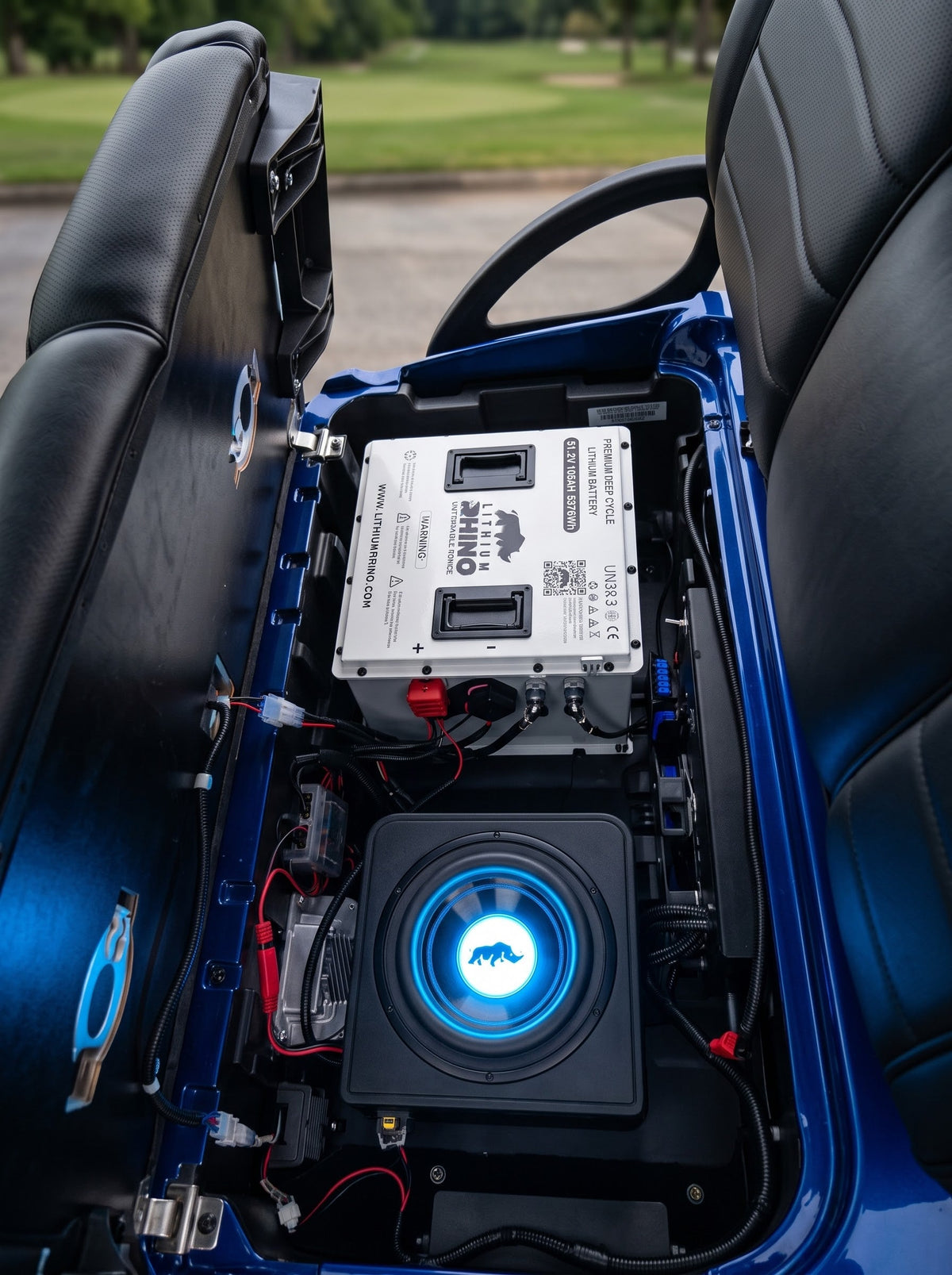 48V 105Ah CUBE Lithium Rhino Conversion Kit
