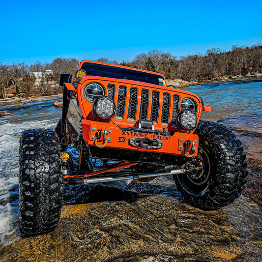 Gauntlet Front Bumper w/Winch Plate for Jeep JL/JT (2018+)