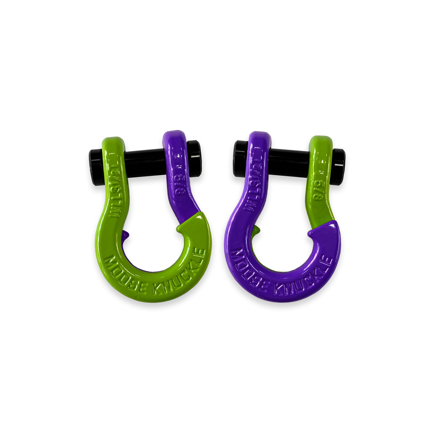 Jowl SxS Recovery 5/8 Split D Ring Shackle | Sublime Green