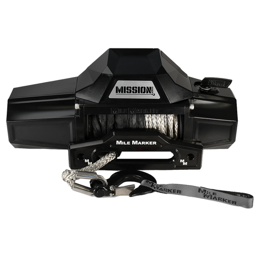 Best Electric Truck Winch Mission Series 10k Covert Black