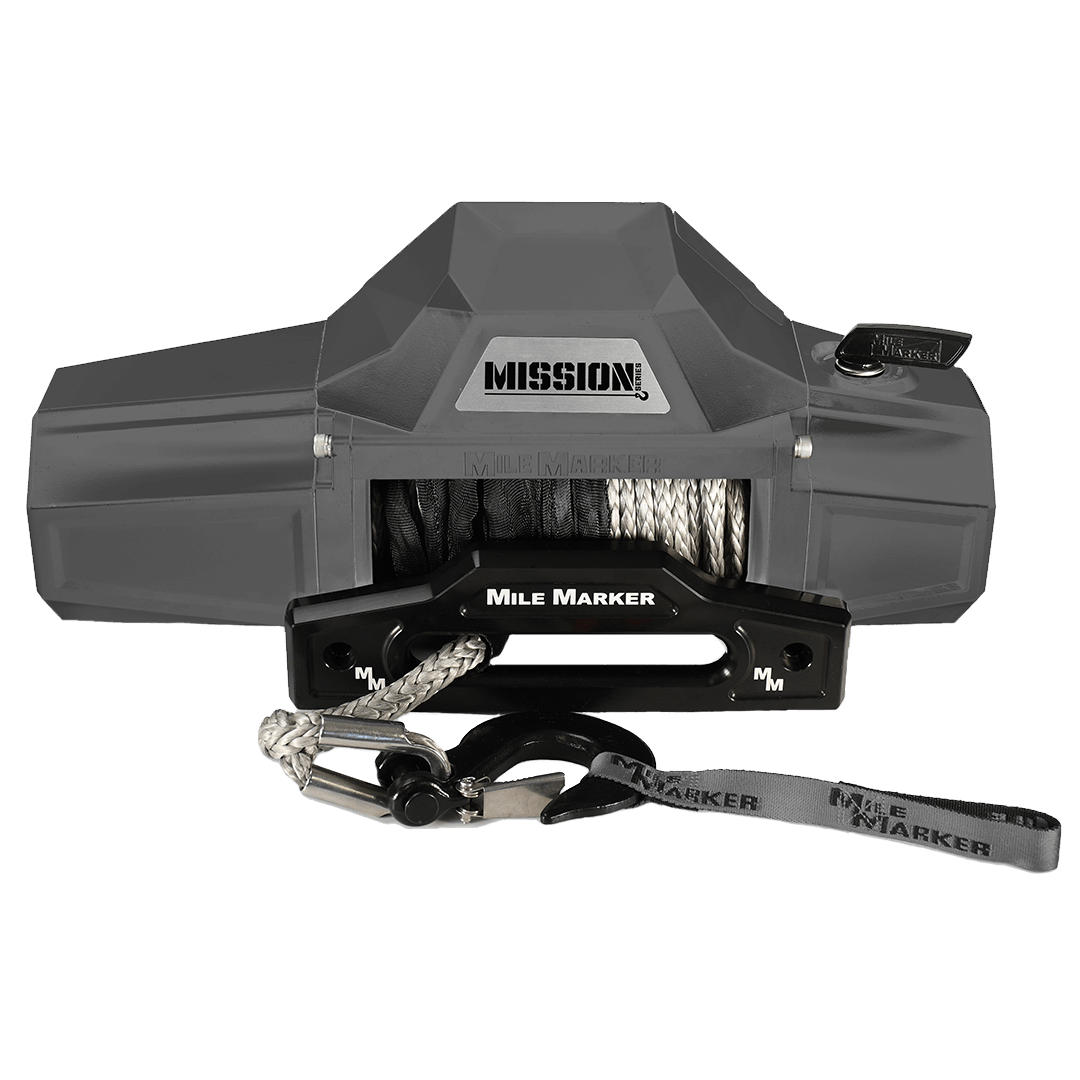 Mission Winch Series 10k - Graphite Gray