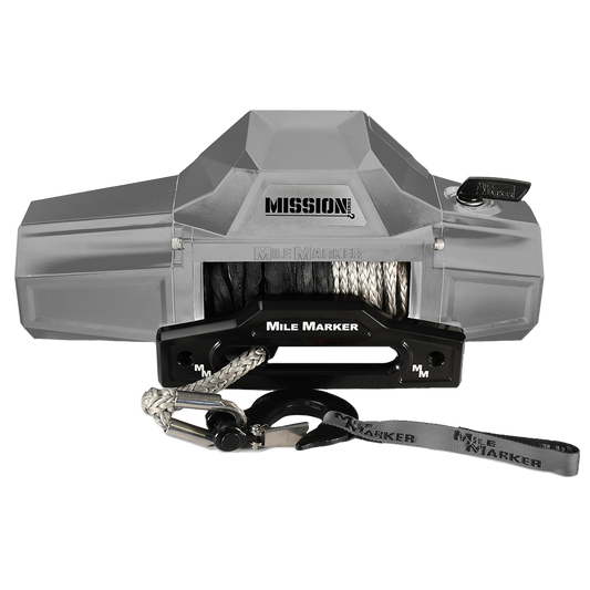 Truck Accessories - Mission Winch Series 10k Bullet Silver