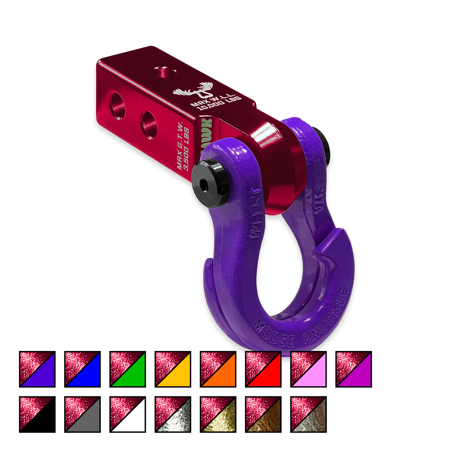 Mohawk Jowl Combo in Red Rum and Grape Escape