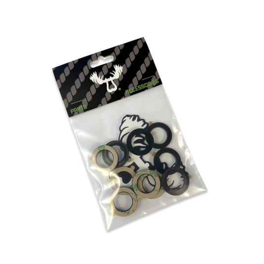 Adhesive Rattle Rings Hitch Pin & Lock Spacers