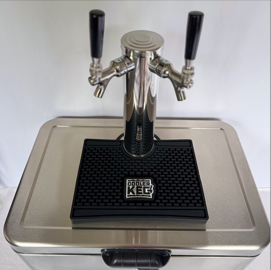 Cooler Keg Custom Drip Mat