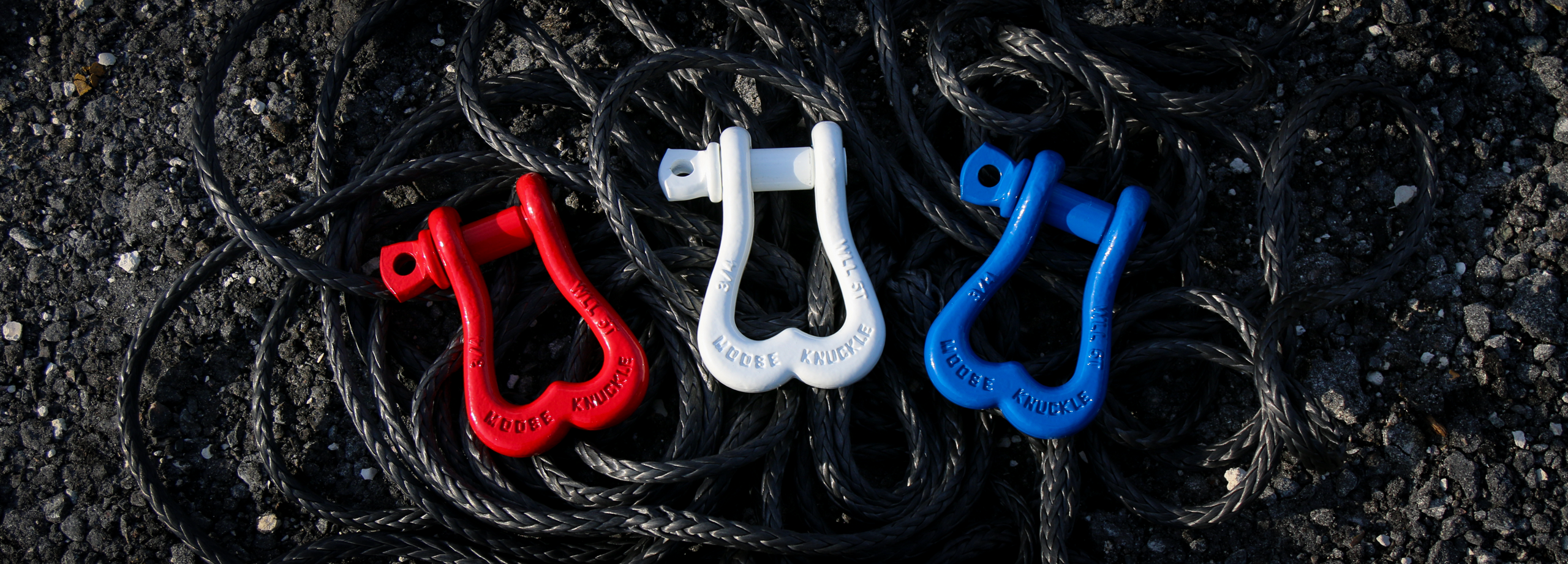 Moose Knuckle Bumper Off Road Recovery D-Ring Shackles