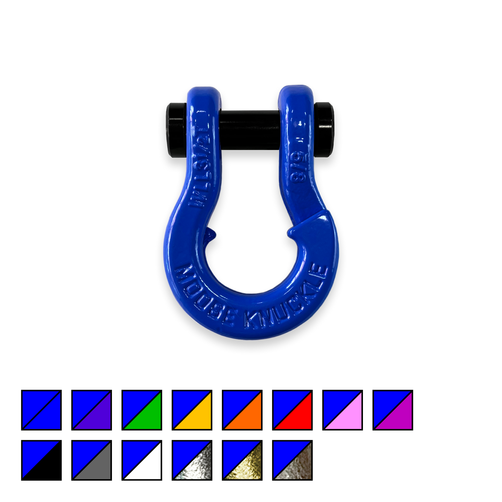 Jowl SXS Recovery Split Shackle 5/8 (Blue Balls)