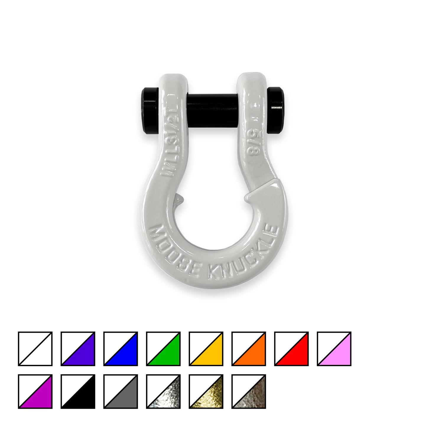 Moose Knuckle Jowl SxS 5 8 Shackle – Split | Pure White