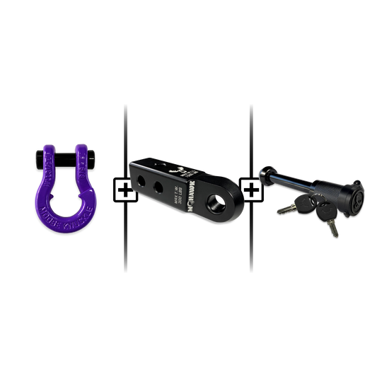 Jowl® 5/8 Split Shackle® Mohawk 2.0x5/8 Receiver and Hitch Pin Bundle