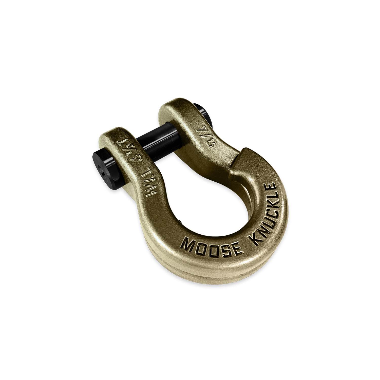 Jowl 7/8 Towing Split Shackle | Brass Knuckle