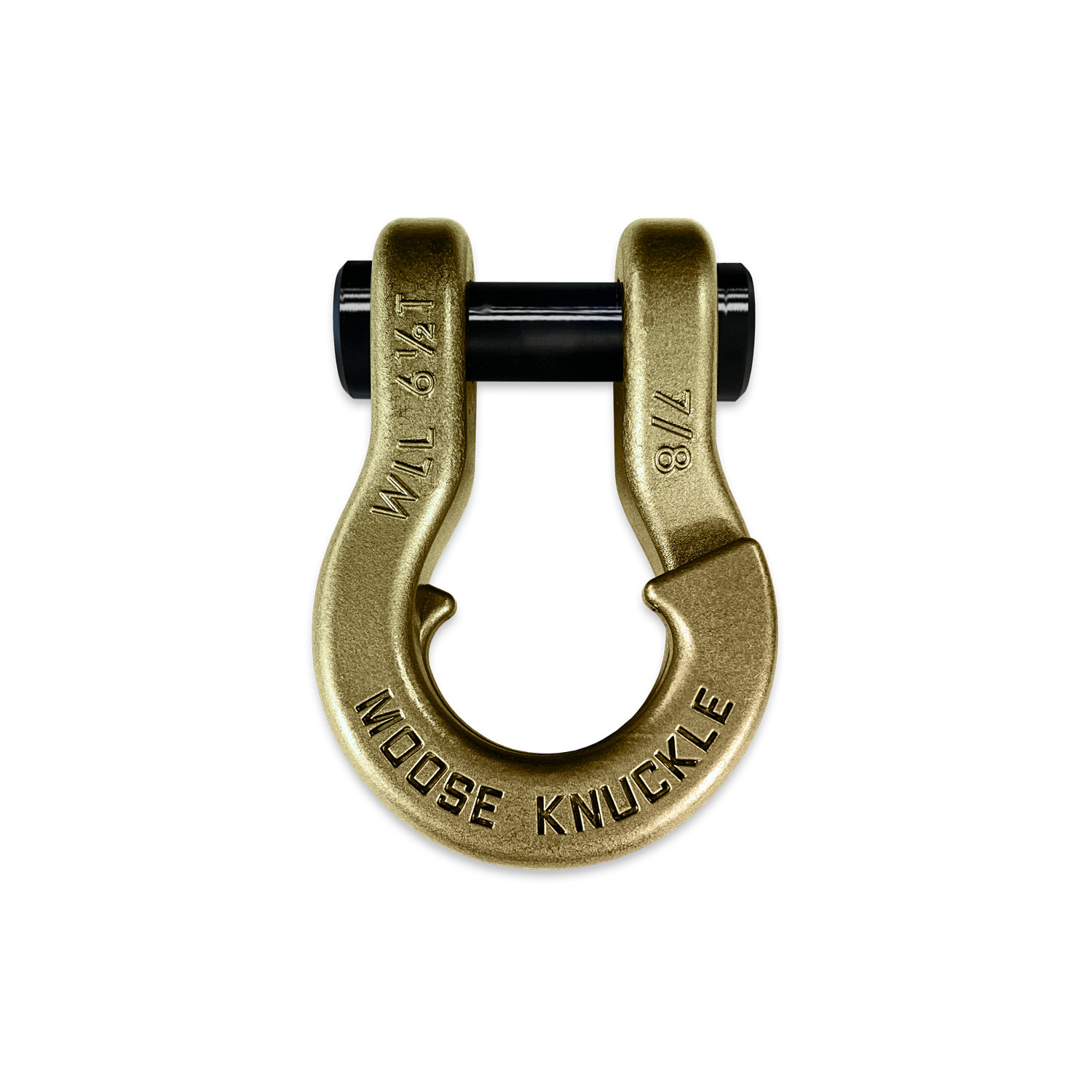 Jowl 7/8 Towing Split Shackle | Brass Knuckle