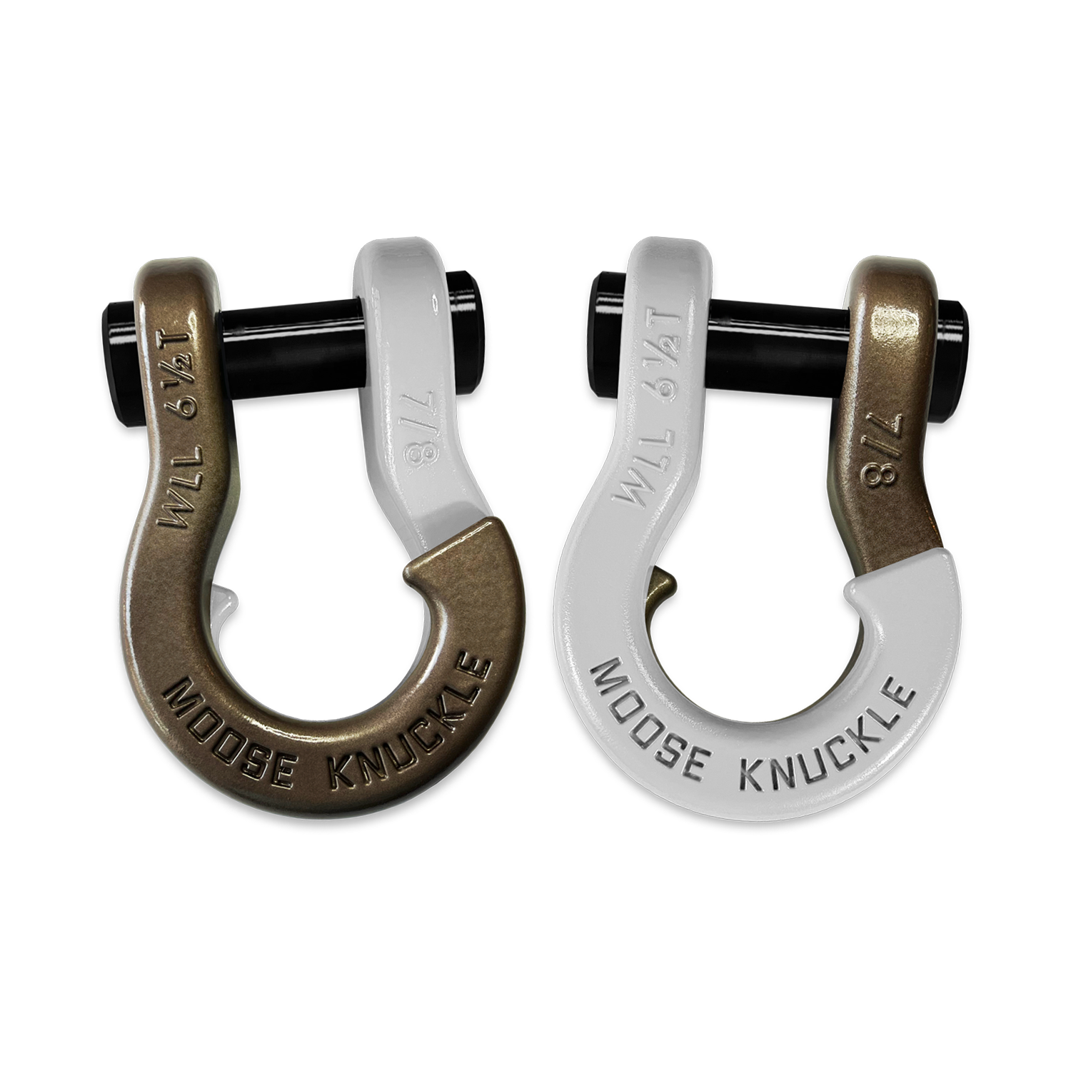 Jowl 7/8 Split Shackle Buff Bronze | Large Lifted Trucks