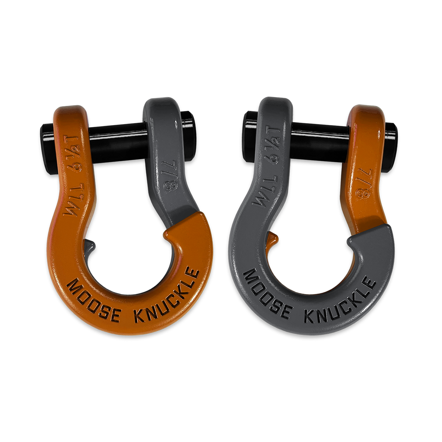 Jowl 7/8 Split Truck Shackle | Obscene Orange