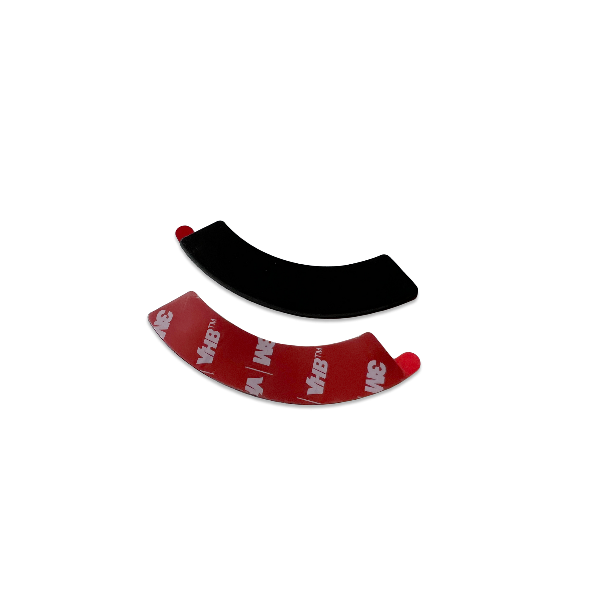 Jowl split recovery shackle anti-chatter pads for 1/2 split shackle