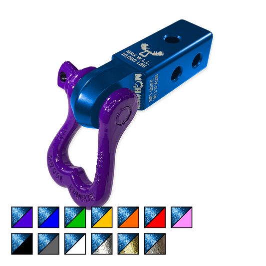 XL 3/4 Shackle & Mohawk 2.0 Receiver Combo Blue Pill