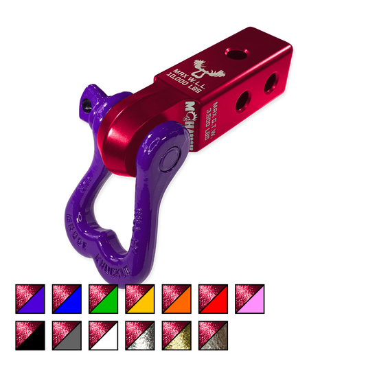 Moose Knuckle XL-Shackle and Mohawk 2.0 Receiver Combo Red