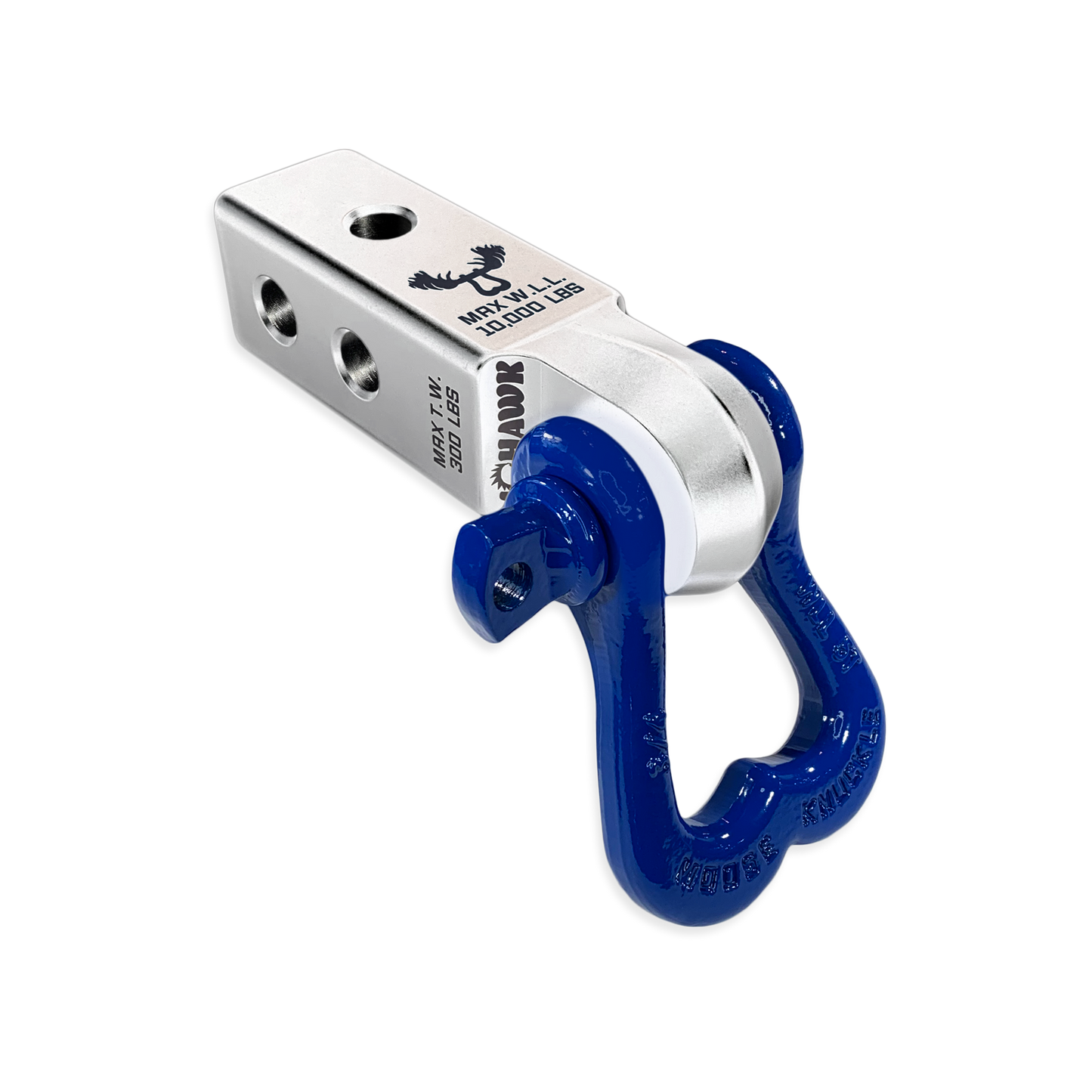 Soft Shackle Receiver | Atomic Silver & Purple