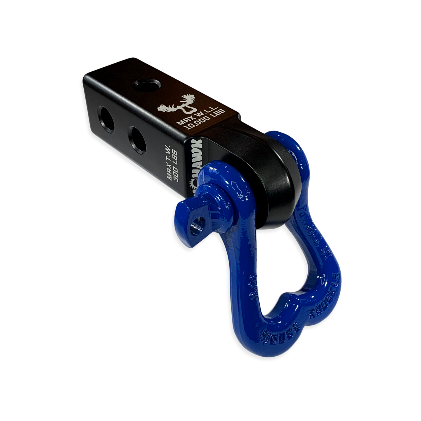 Moose Knuckle Offroad Shackle and Mohawk Receiver Combo Black Lung