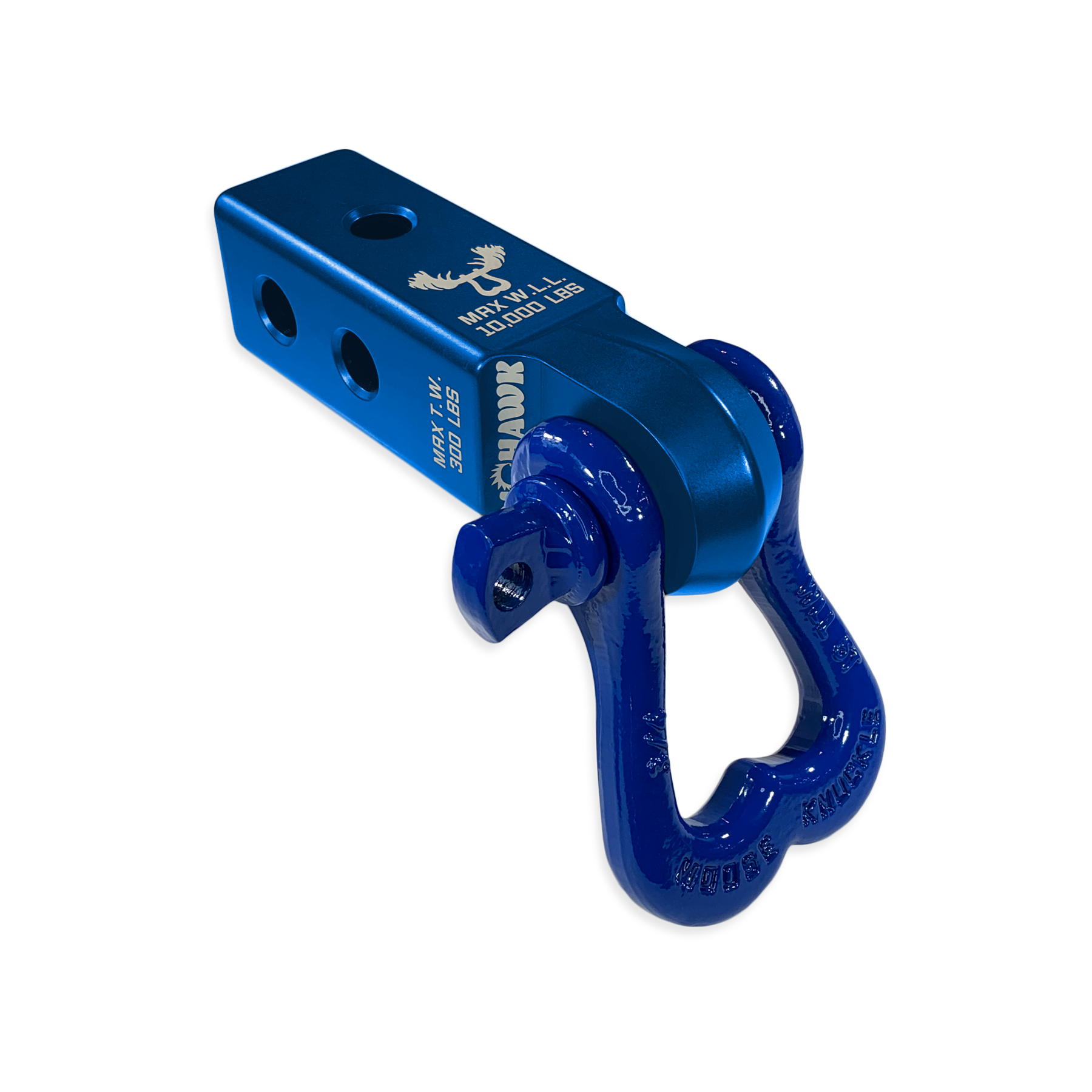 XL 3/4 Shackle & Mohawk 2.0 Receiver Combo Blue Pill