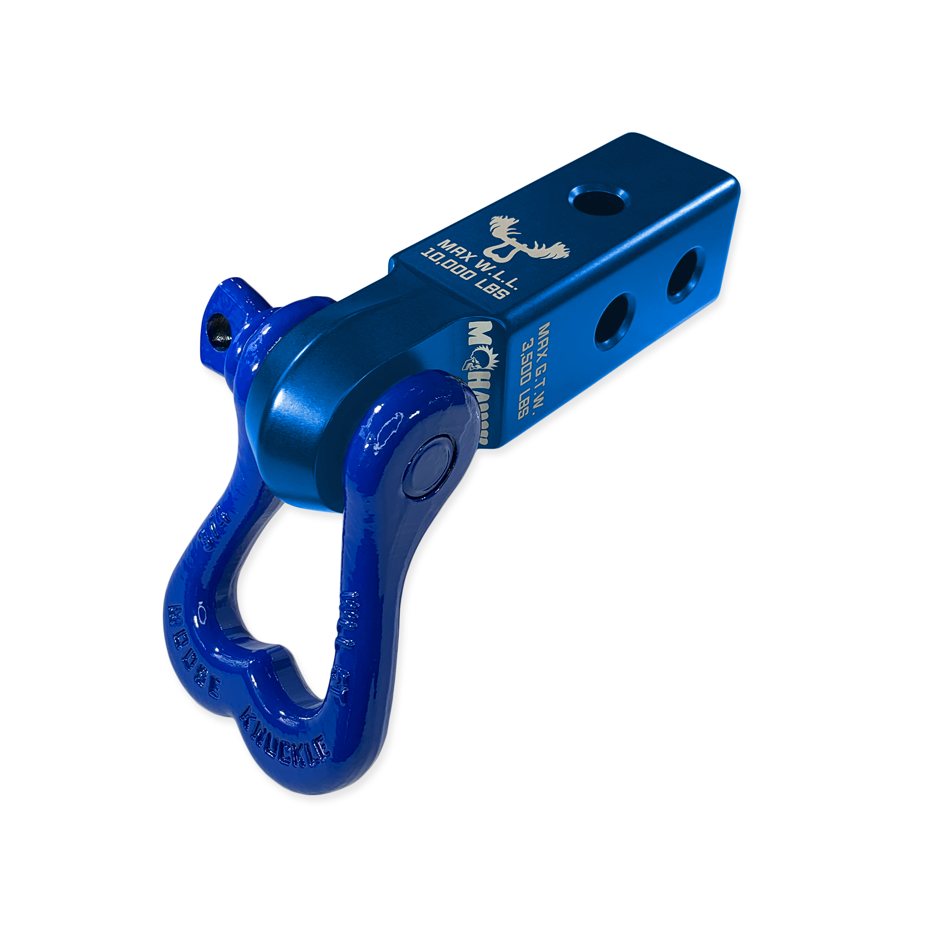 XL 3/4 Shackle & Mohawk 2.0 Receiver Combo Blue Pill