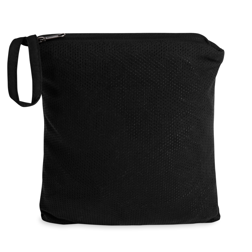 Forward Notion Yankover Pullover Packable Jacket in Black