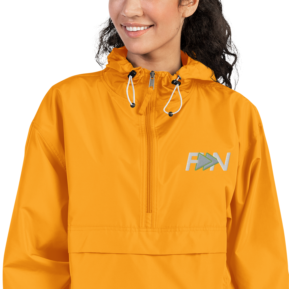 Forward Notion's Yankover Packable Jacket in Gold