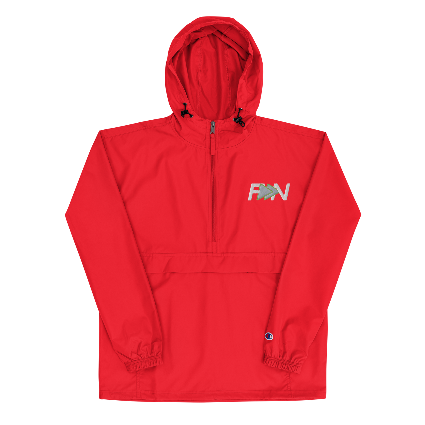 Forward Notion's Yankover Packable Jacket in Scarlet