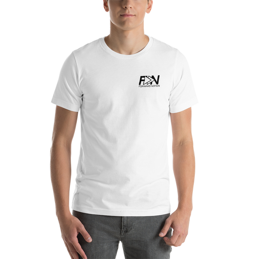 stylish forward notion's icon t-shirt in white