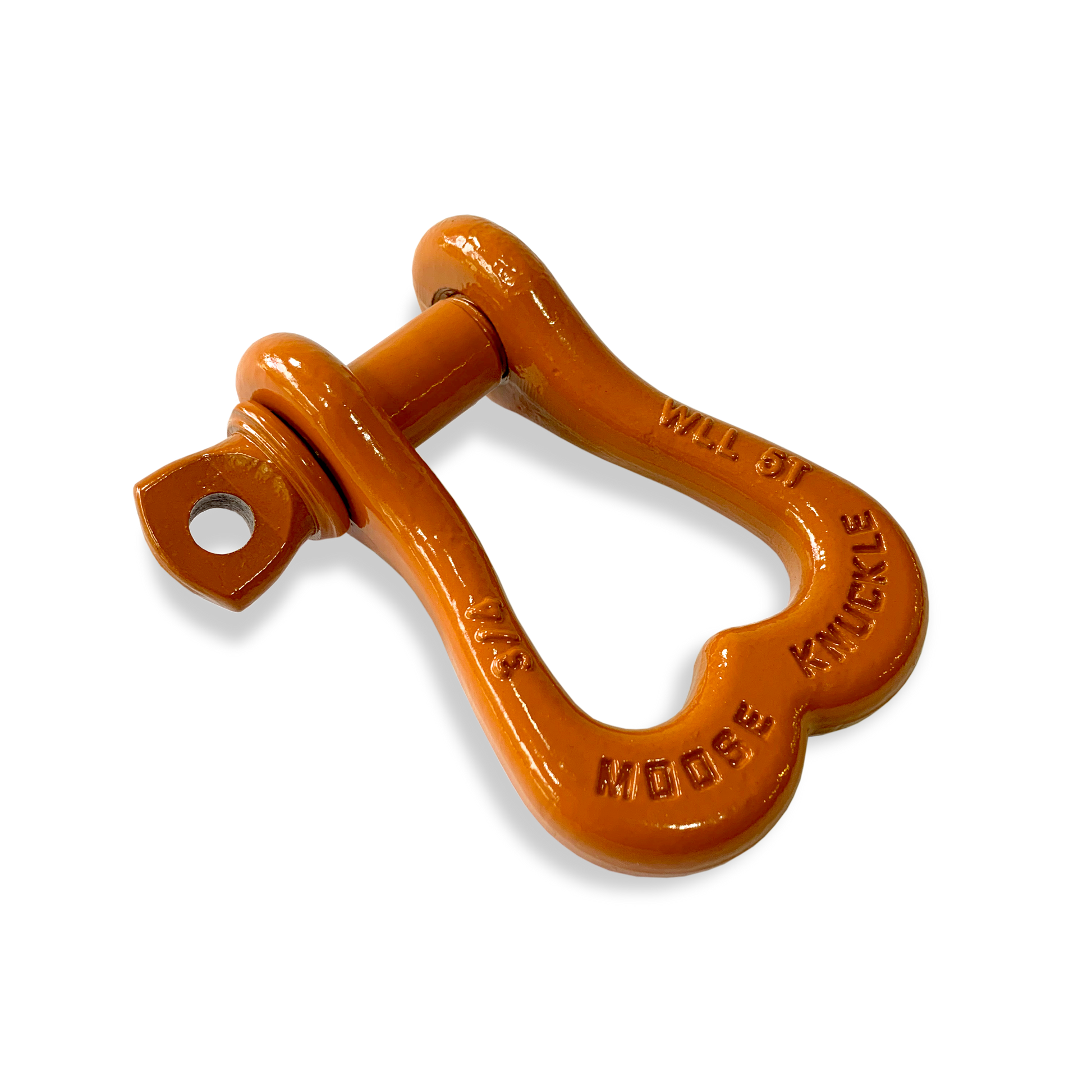 Offroad Trail Riding Jeep Recovery Shackles | Obscene Orange