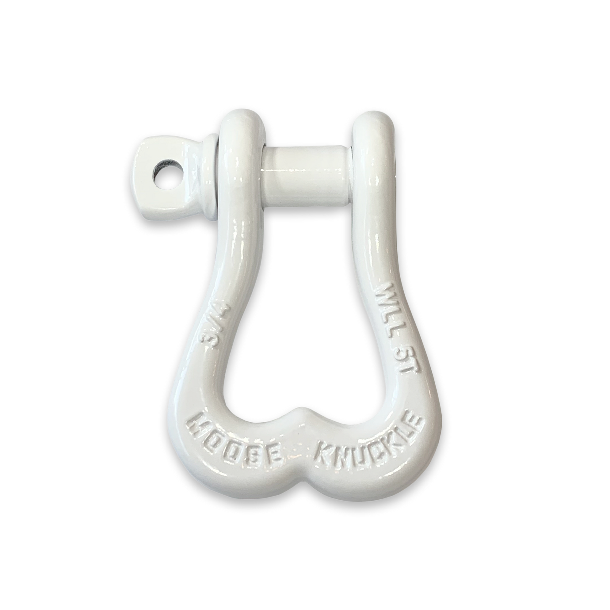 Offroad Tacoma Moose Knuckle XL Shackles 3/4 | Pure White