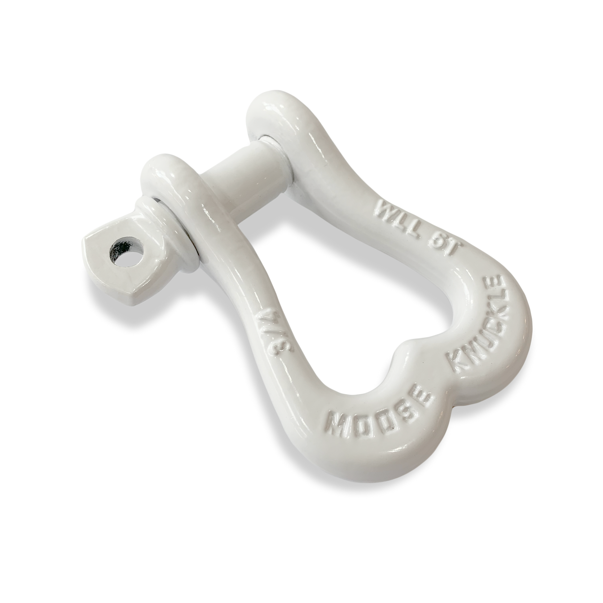 Offroad Tacoma Moose Knuckle XL Shackles 3/4 | Pure White