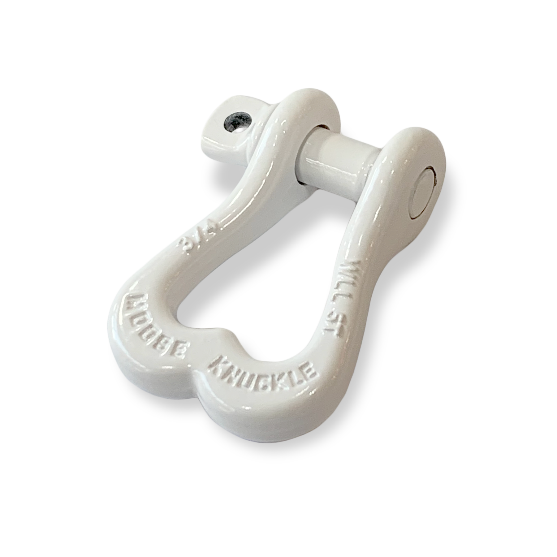 Offroad Tacoma Moose Knuckle XL Shackles 3/4 | Pure White