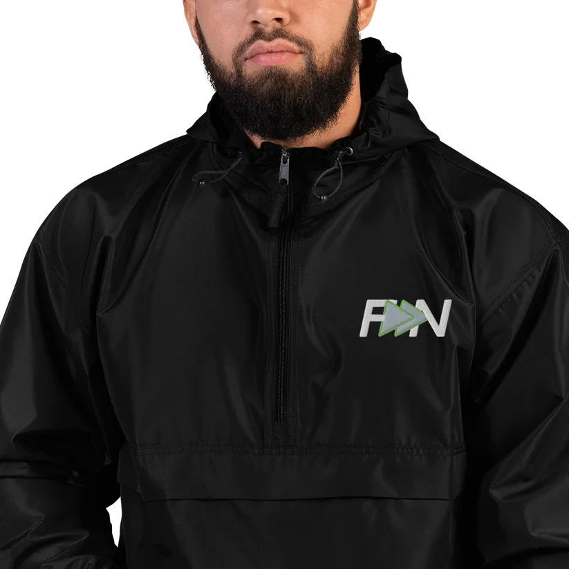 Durable Forward Notion Pullover Packable Jacket for Offroad Use