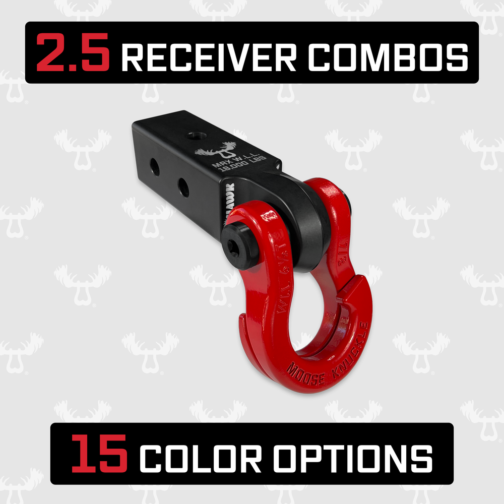 Shackle Hitch Receivers Moose Knuckle Forward Notion, LLC