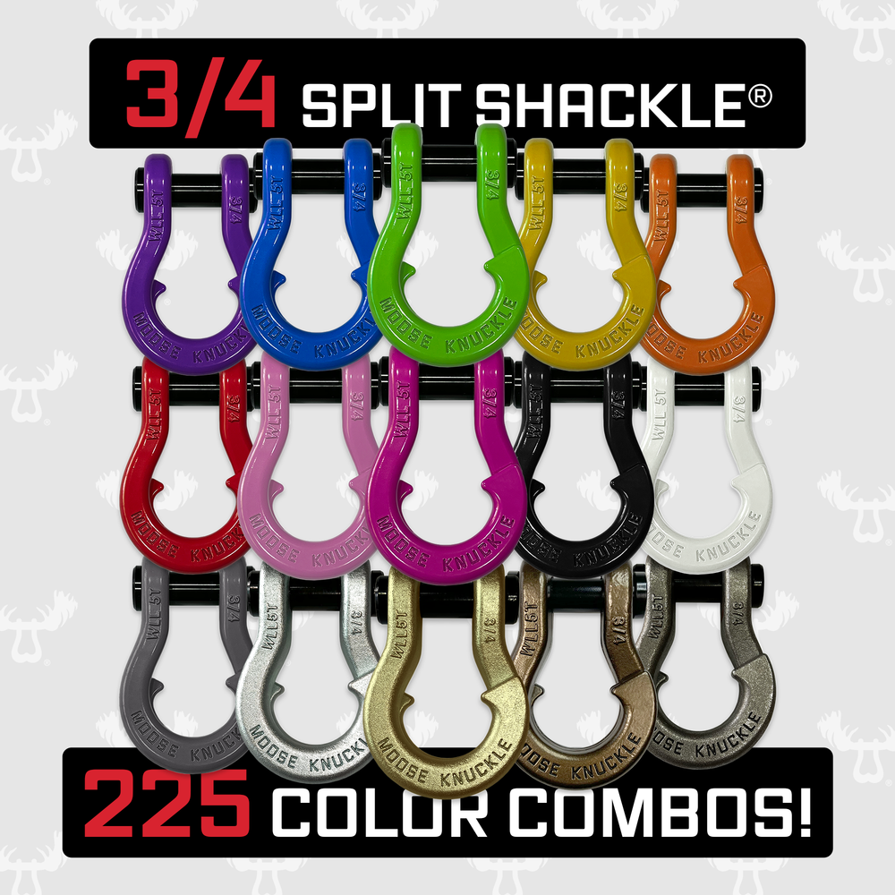 Shackle Sticker Buy Recovery Shackles Collection | Moose Knuckle Offroad – Forward ...