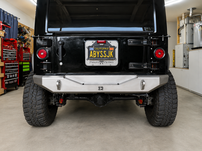 Gauntlet Series Rear Bumper for Jeep JK Wrangler (2007-2018)