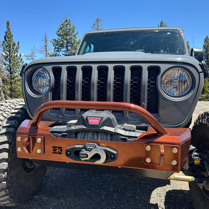 Gauntlet Front Bumper w/Bull Bar Tube for Jeep JL/JT  (2018+)