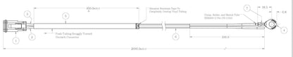 Wire Harness, 112" long, Deutsch Connector