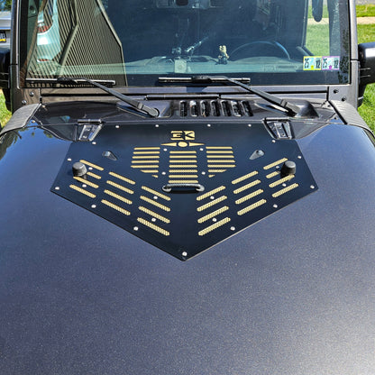 Hood Vent Kit for Jeep JK Wrangler (2007-2018)
