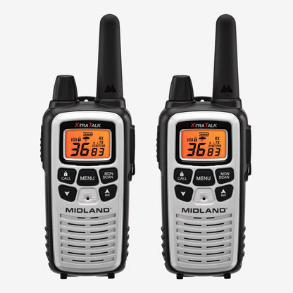 LXT600 FRS Walkie Talkie 2-Pack Silver - LXT600VP4
