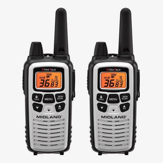 LXT600 FRS Walkie Talkie 2-Pack Silver - LXT600VP4
