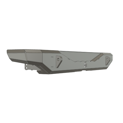 Gauntlet Series Rear Bumper for Jeep JK Wrangler (2007-2018)