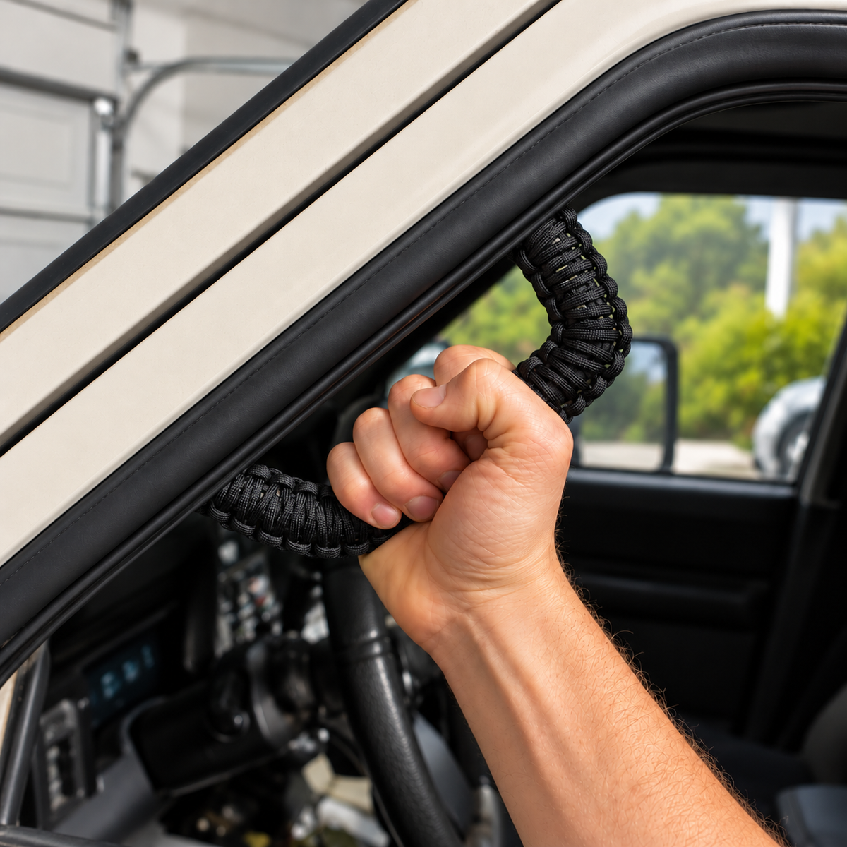 A Pillar Grab Handle Kit for Jeep XJ Cherokee