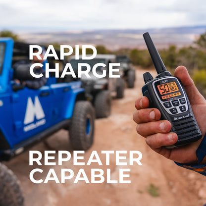 GXT3000 GMRS Walkie Talkie 2-Pack - GXT3000VP4