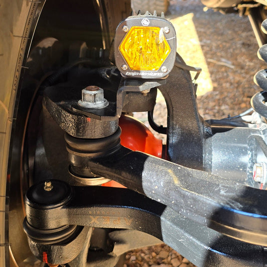Universal DIY Steerable Knuckle Light Mounts