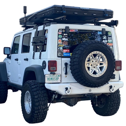 Gauntlet Series Rear Bumper for Jeep JK Wrangler (2007-2018)