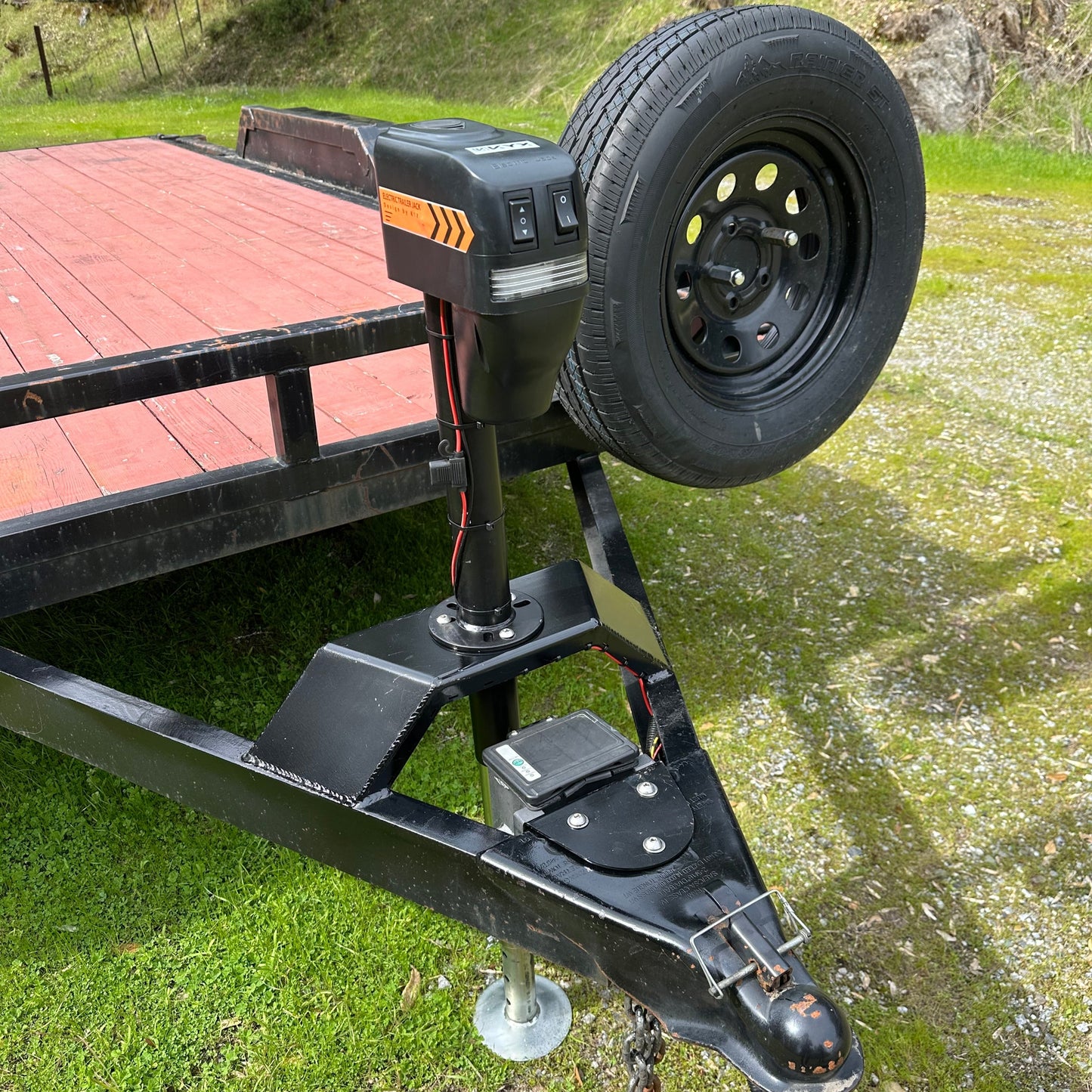 Trailer Tongue Jack Heavy Duty Relocation Mount