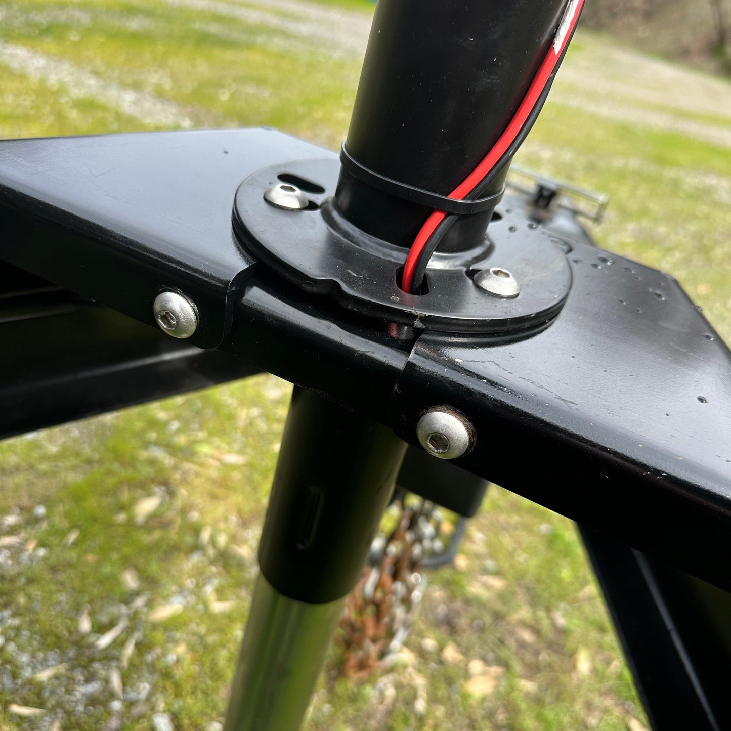 Trailer Tongue Jack Heavy Duty Relocation Mount